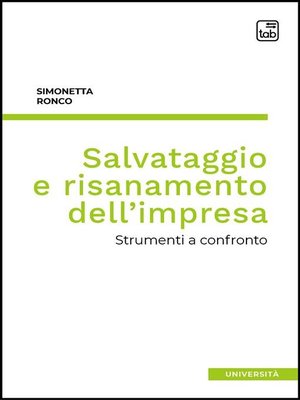 cover image of Salvataggio e risanamento dell'impresa
